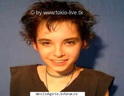 Poze cu Bill - ce zambet dulce are - Tokio hotel