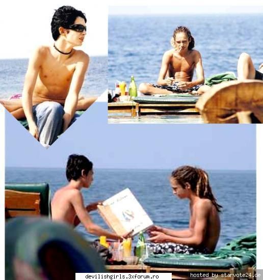 Poze cu Tom - la mare la soare - Tokio hotel